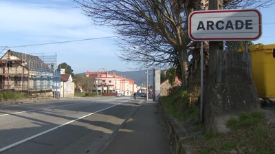 O atropelo produciuse na estrada que une Paredes e Arcade
