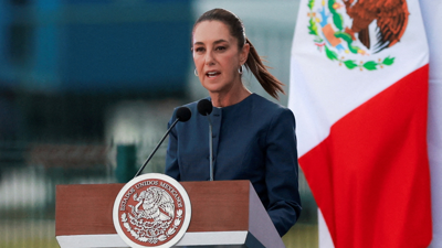 Claudia Sheinbaum, presidenta de México. REUTERS. Raquel Cunha