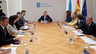 Reunión do Consello da Xunta celebrada este luns en Lugo (EFE/Pedro Eliseo Agrelo Trigo)