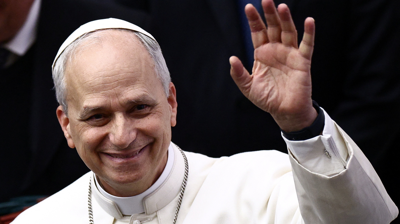 O papa León XIV/Guglielmo Mangiapane/Reuters
