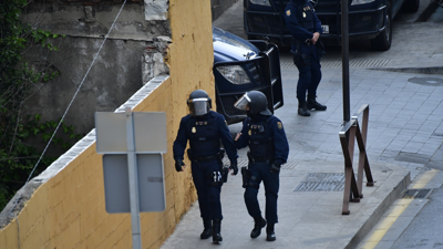 Axentes da Policía Nacional nun operativo antidroga/Foto de arquivo/Antonio Sempere / Europa Press