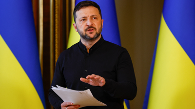 O presidente ucraíno, Volodímir Zelenski/Valentyn Ogirenko/Reuters
