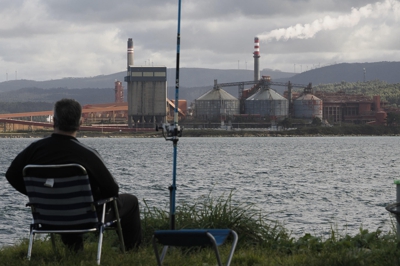 Factoría de Alcoa en San Cibrao (Cervo). Efe-Arquivo