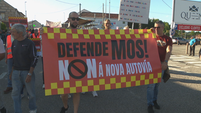 Veciños da parroquia de Bembrive sumáronse á manifestación