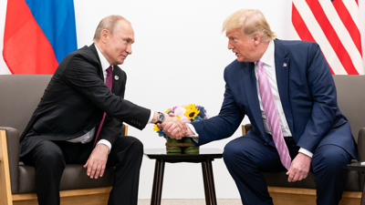 O presidente Donald Trump e o presidente ruso Vladímir Putin/Foto de arquivo/Europa Press