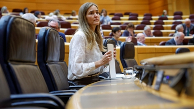 A vicepresidenta terceira e ministra para a Transición Ecolóxica, Sara Aagesen. (EFE/ Juan Carlos Hidalgo)