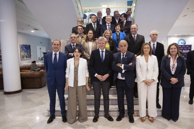 O presidente da Xunta clausurou unha xornada na que participaron diversos representantes do sector (Efe/Salvador Sas)