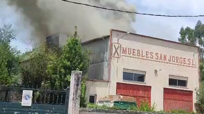 No punto atópanse os Bombeiros do Porriño, de Ponteareas e do Morrazo