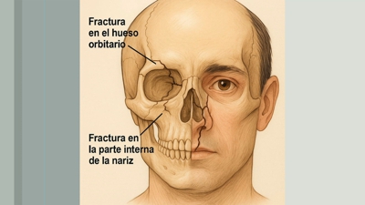 Reconstrucion das lesións sufridas por unha das vítimas, de 23 anos