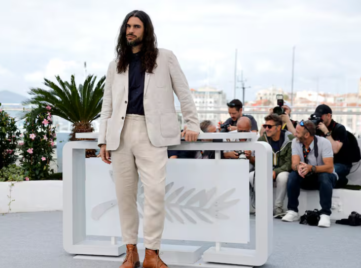 Oliver Laxe no Festival de Cannes. Foto: EFE/EPA. Guillalme Horcajuelo