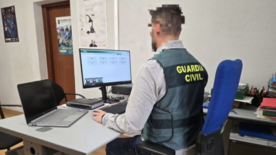 Un dos axentes da Garda Civil de Lugo que participou na investigación