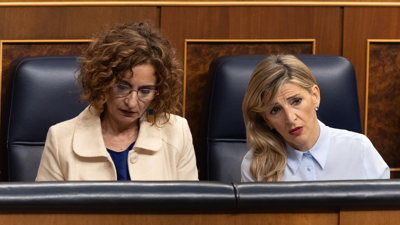A vicepresidenta primeira, María Jesús Montero, e a vicepresidenta segunda , Yolanda Díaz /Foto de arquivo/Eduardo Parra / Europa Press
