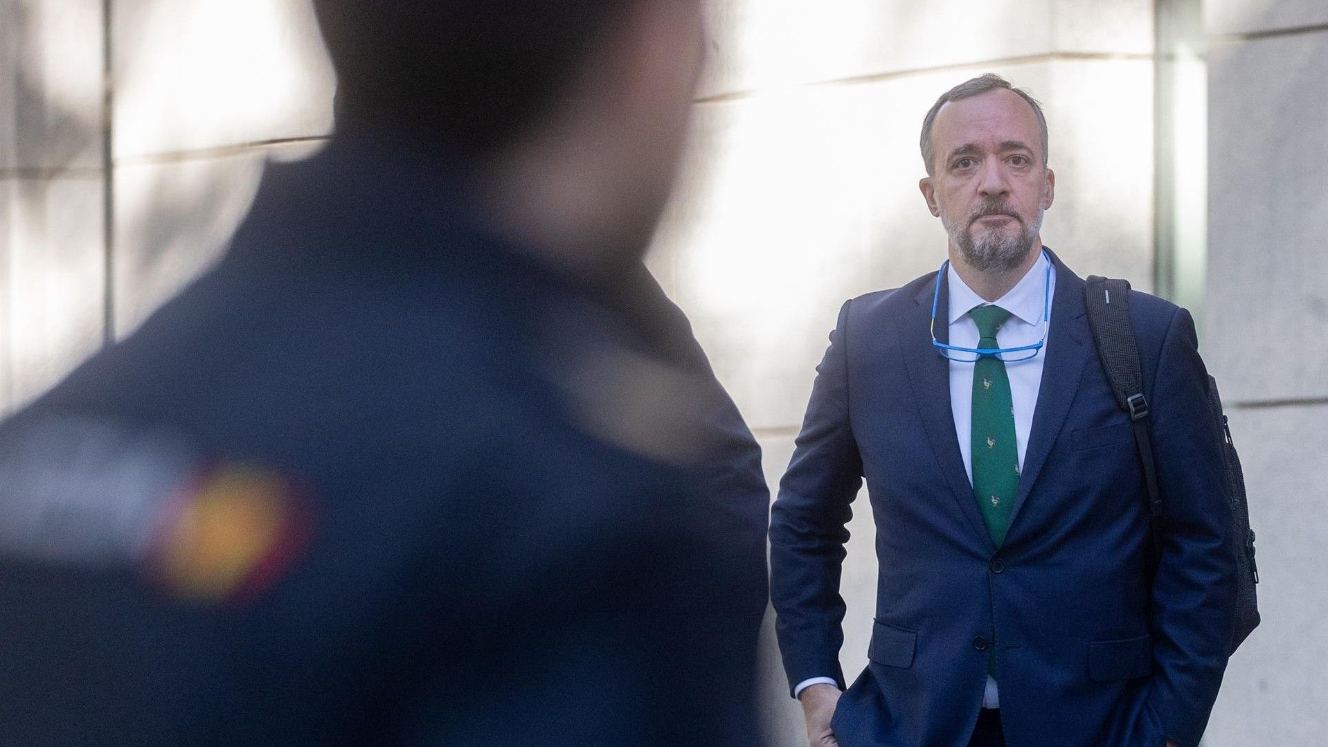 O exsecretario de Estado de Seguridade Francisco Martínez á súa chegada para declarar na Audiencia Nacional / Eduardo Parra / Foto de arquivo / Europa Press
