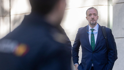 O ex secretario de Estado de Seguridade Francisco Martínez á súa chegada para declarar na Audiencia Nacional/Eduardo Parra/Foto de arquivo/Europa Press
