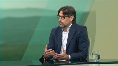 O CEO de Recursos de galicia, Emilio Broquetas, nunha entrevista este mércores no 'Bos Días' da TVG
