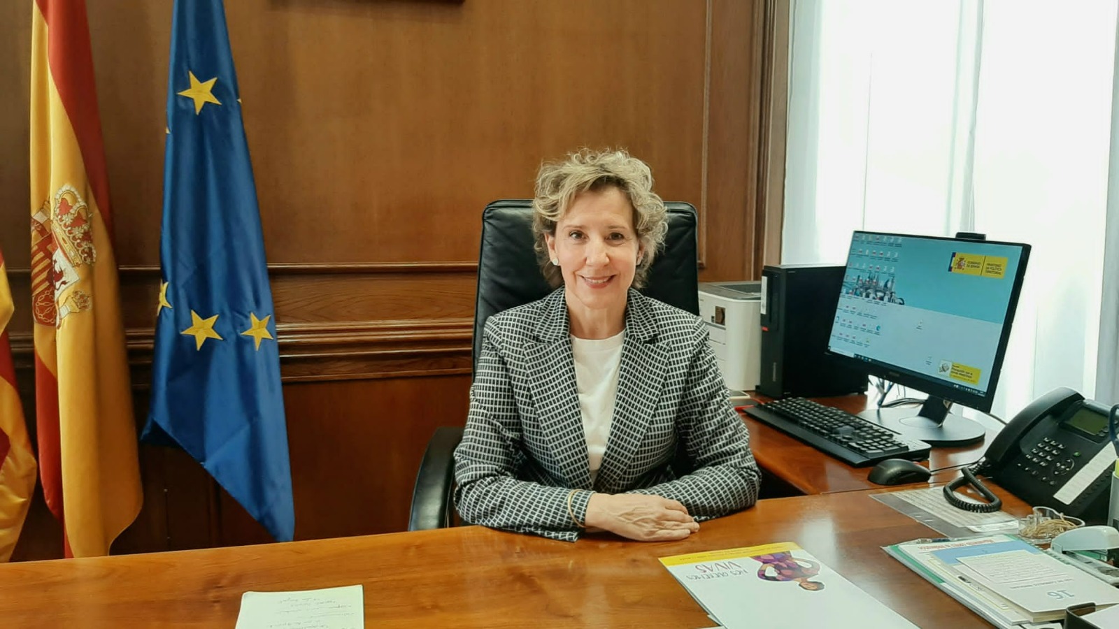 Aina Calvo será a nova secretaria de Estado de Seguridade (Foto: Moncloa)