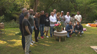 Os recoñecidos cociñeiros posan para unha foto no evento
