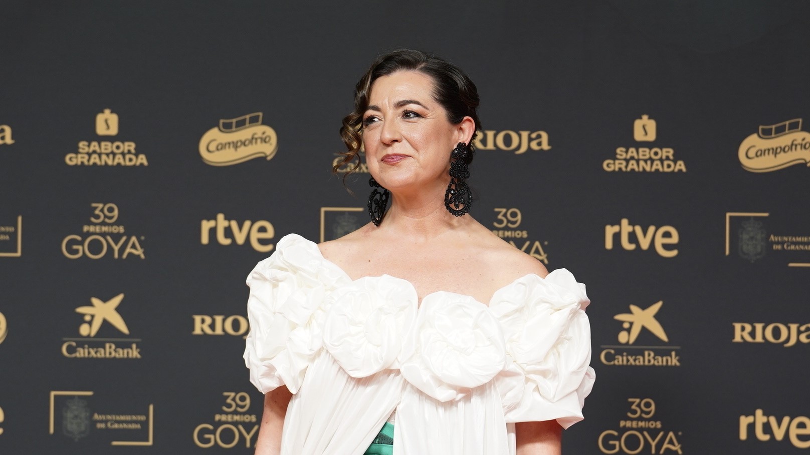 A actriz Lucía Veiga na Gala dos Premios Goya 2025 (Arsenio Zurita/Europa Press)