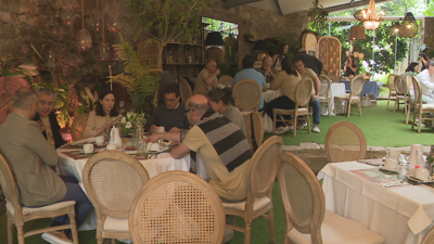 A xornada comezou cun almorzo con produtos de Galicia Calidade