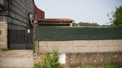 Domicilio onde se practicou un dos rexistros neste operativo contra o tráfico de drogas en Arousa (Elena Fernández/Europa Press)
