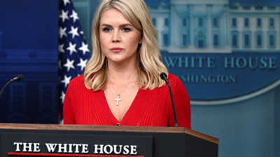 A secretaria de prensa da Casa Branca, Karoline Leavitt /Annabelle Gordon/Reuters