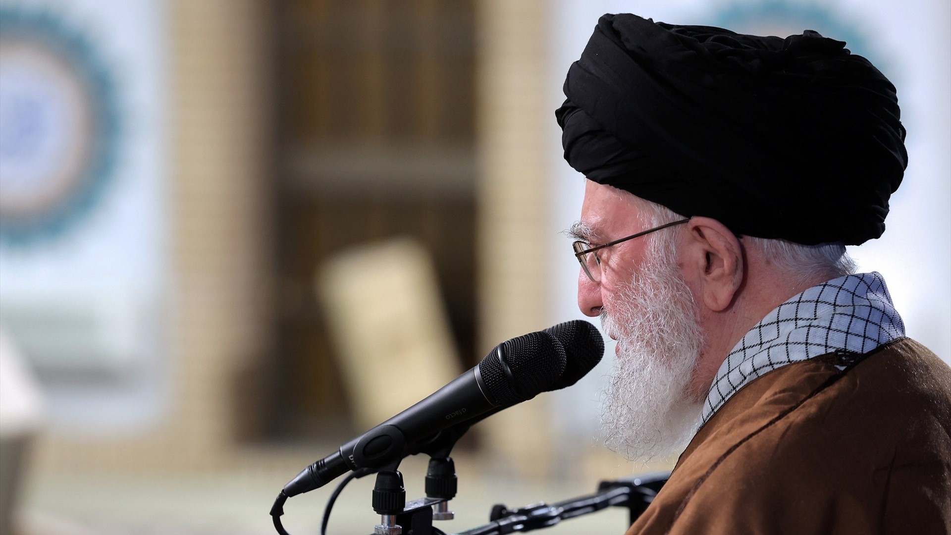 Ali Jameneí durante o discurso anual de Nowruz (aninovo persa). 21 de marzo de 2025. (Iranian Supreme Leader'S Office/Europapress)