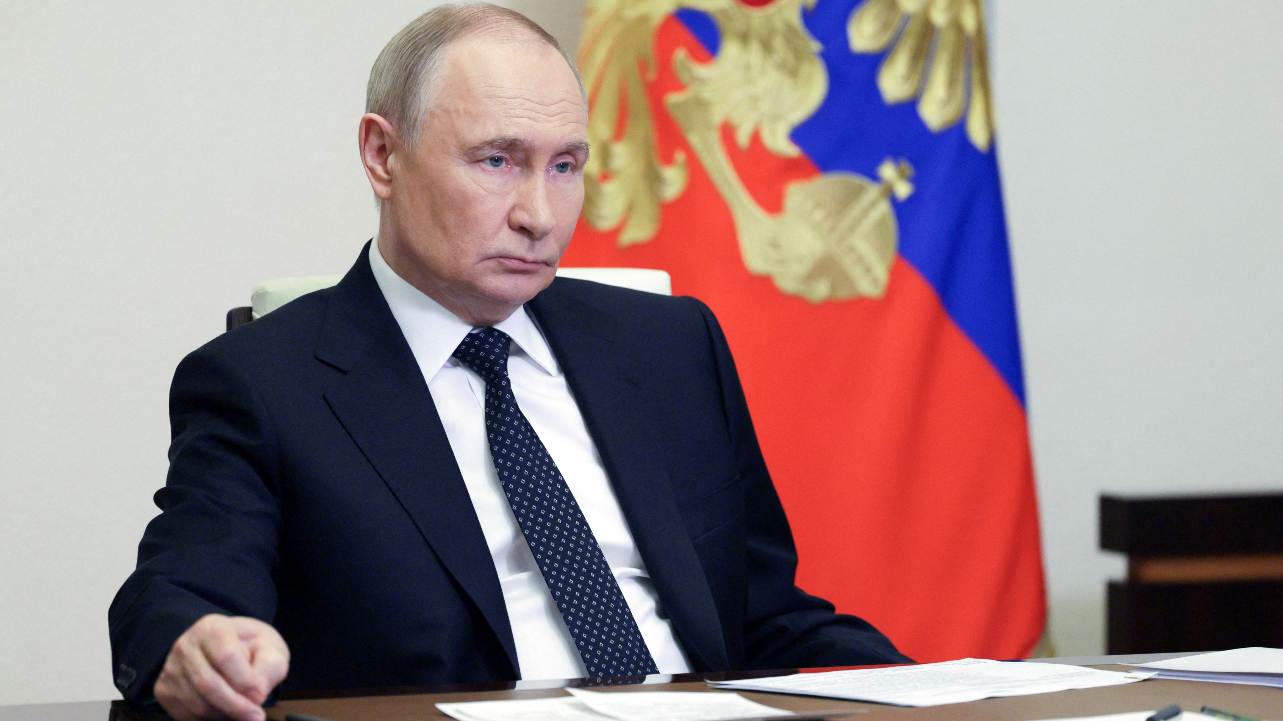 O presidente Vladímir Putin/Gavriil Grigorov/Reuters