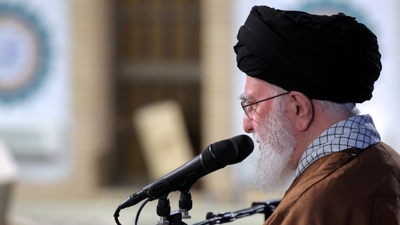 Ali Jameneí durante o discurso anual de Nowruz (aninovo persa). 21 de marzo de 2025. (Iranian Supreme Leader'S Office/Europapress)