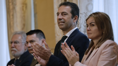 Villares, este xoves na toma de posesión da súa substituta (EFE/Lavandeira jr.)