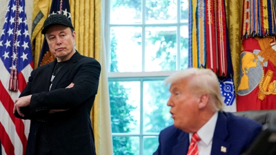 Musk e Trump na Casa Branca nunha imaxe de arquivo. RETURES/Nathan Howard
