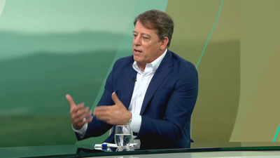 Gómez Besteiro, durante a entrevista no 'Bos días' da Televisión de Galicia