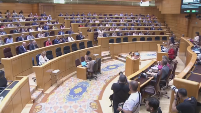 Sesión de control do Senado