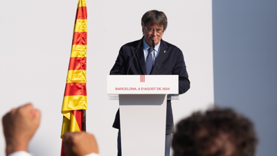 O expresidente da Generalitat Carles Puigdemont/Foto de arquivo/David Zorrakino / Europa Press