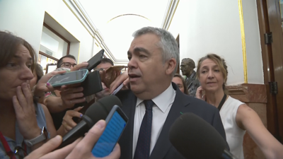 Santos Cerdán, este xoves no Congreso dos Deputados
