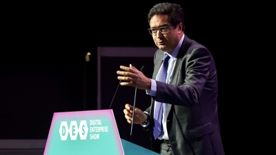 O secretario xeral do PSOE en Madrid, Óscar Lopez (Álex Zea/Europa Press)