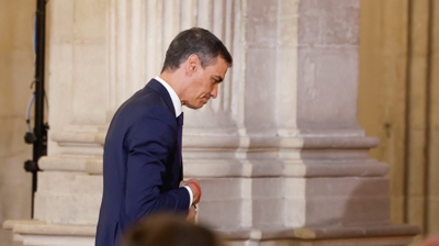 Pedro Sánchez esta semana nun acto en Madrid. EFE/Juanjo Martin