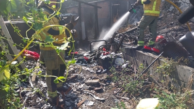 O pendello no que puido comezar o incendio