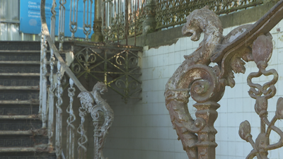 É a fonte de Troncoso en Mondariz Balneario