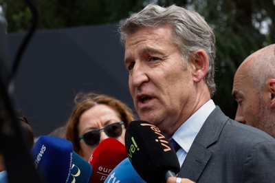 Núñez Feijóo, este xoves en Madrid (EFE/ J.P.Gandul)