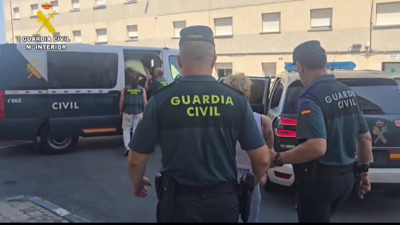 Detidos na operación Sarxento Moreiras/ Garda Civil de Ourense