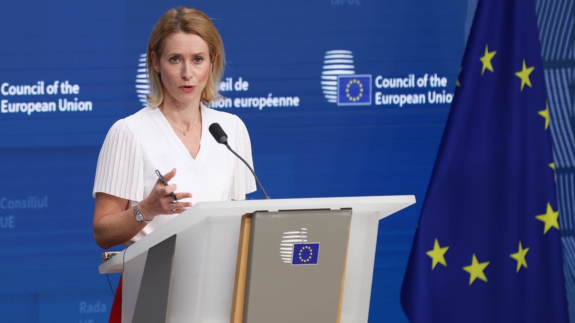 Kaja Kallas. Europa Press