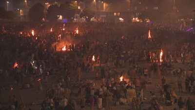 190.000 persoas celebraron a noite máis máxica na Coruña