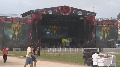 O escenario principal do Resu, onde acturarán os cabezas de cartel