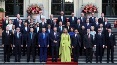Foto de familia do cumio da OTAN na Haia (REUTERS/Christian Hartmann/Pool)