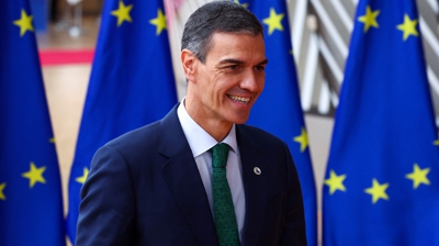 O presidente do Goberno, Pedro Sánchez, á súa chegada ao cumio de líderes da UE (REUTERS/Yves Herman)
