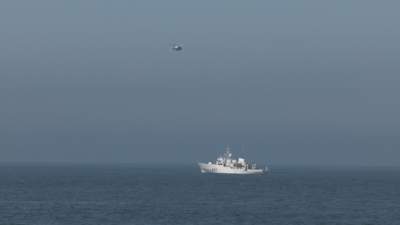 Foto do helicóptero de Pesca I
