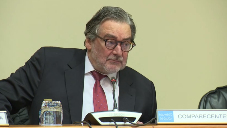 José Antonio Redondo, conselleiro maior do Consello de Contas de Galicia 2015-2023. Arquivo TVG