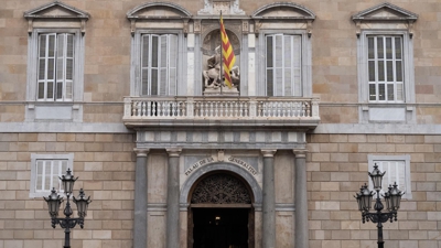 Fachada do Palau da Generalitat (David Zorrakino - Europa Press - Arquivo)