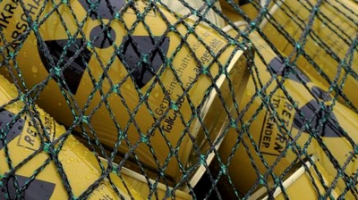Imaxe de arquivo de bidóns radioactivos. EFE