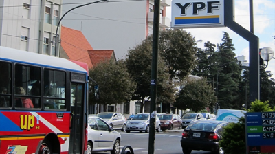 Unha gasolineira YPF na rúa de Buenos Aires/Foto de arquivo/Europa Press